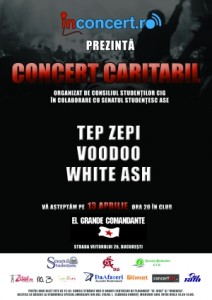Afis Concert caritabil